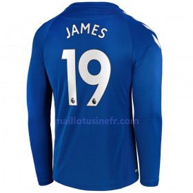 Maillot de Foot Everton James Rodriguez 19 Domicile 2020-21 Manches Longues